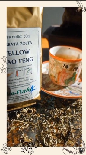Žltý Mao Feng žltý čaj 50g Flavo