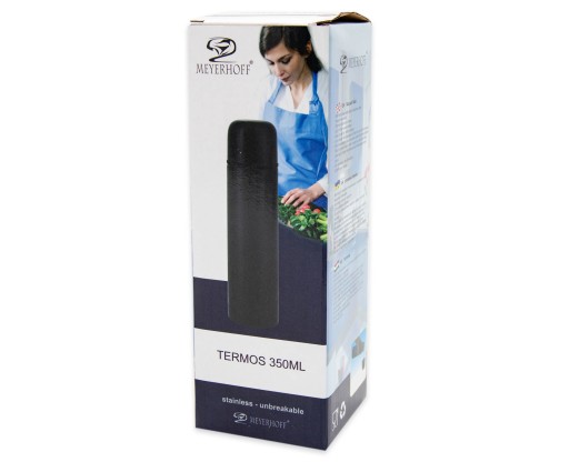Vákuová termoska, nerezová, termohrnček, 350 ml