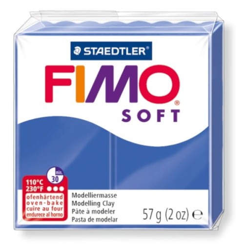 MODELINA FIMO SOFT, brilantne modrá - 33