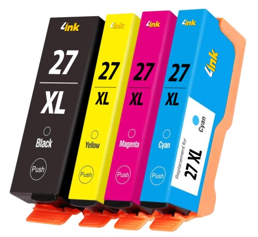 4x ATRAMENT PRE EPSON 27XL WF 3620 WF 3640 WF 7110 WF 7610