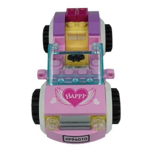 Klocky bloky, auto, kabriolet kabrio, 80 ks