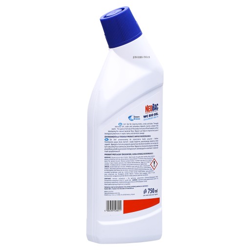 Bezpečný BIO GEL Toaletný Ekologický Gél NeoBac 750
