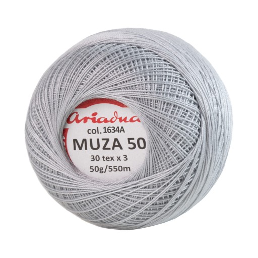 Nici Muza 50 50g Ariadna 1634A SIVO-MODRÝ - NAJVÄČŠIA PONUKA FARIEB