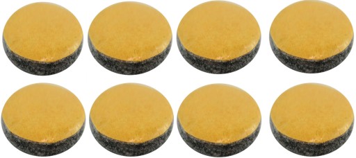 PLSTENÉ PODLOŽKY PLSTENÉ PRE SKRIŇOVÝ NÁBYTOK 40MM 8KS SIVÁ