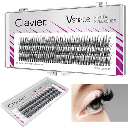 CLAVIER VSHAPE LASHES 10MM