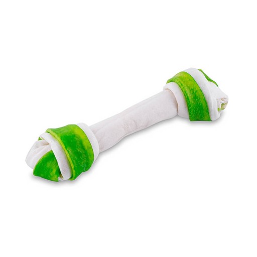 Maced Bone Knotted White Chlorofyl 21Cm