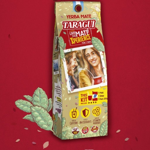 Kompletná štartovacia sada TARAGUI pre yerba maté