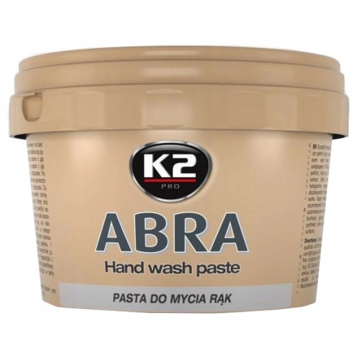 K2 ABRA BHP PASTA NA UMÝVANIE RÚK 500ml EFEKTÍVNE ODSTRAŇUJE NEČISTOTY
