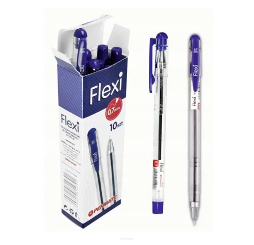 10x Penmate 0,7 Blue Flexi Pen