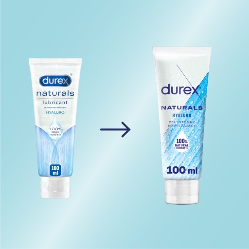 DUREX NATURALS HYALURO hydratačný INTÍMNY GÉL