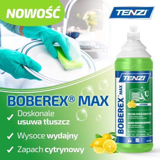 TENZI BOBEREX MAX TEKUTINA NA UMÝVANIE RIADU 1L ÚČINNÝ KONCENTRÁT NA UMÝVANIE RIADU