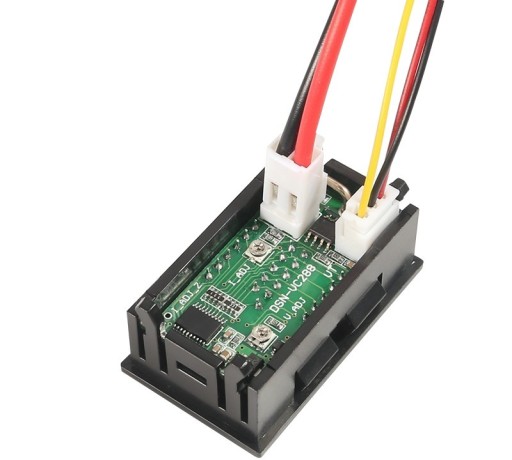 310 Panelový voltmeter + ampérmeter DC 100V 10A