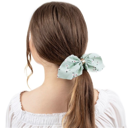 Gumička do vlasov FROTKA, šatka SCRUNCHIES, mätová
