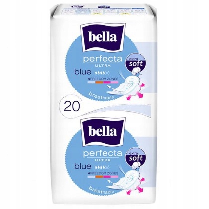 BELLA Perfecta Blue hygienické vložky 20 ks