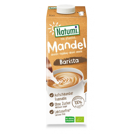 Natumi BARISTA BIO mandľový nápoj 1 l