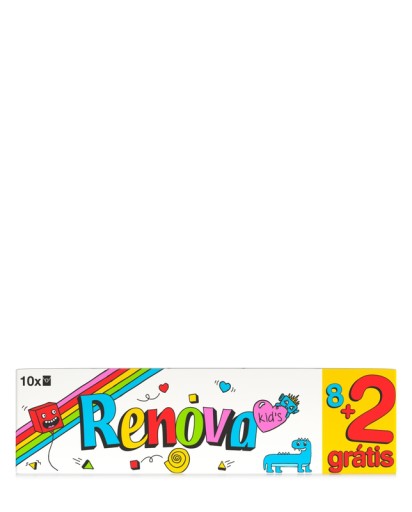 Renova hygienické obrúsky pre deti 8+2 balenia