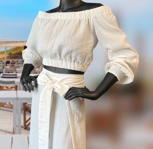 LuxTextil MUSLÍN DVOJITÁ GÁZOVÁ LÁTKA 100% BAVLNA 125g/m Jednofarebná 155cm