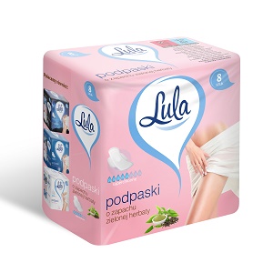 Hygienické vložky zelený čaj 8 ks LULA
