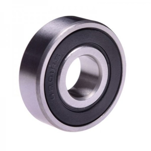Predné koleso s guľôčkovým ložiskom 6201-2RS 32x12x10mm