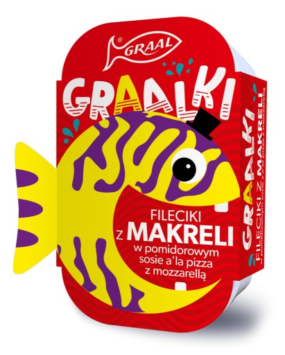 GRAAL Graalki Filety z makrely a la pizza 110 g