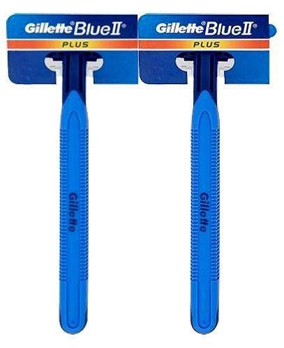 GILLETTE BLUE II ORIGINÁLNA ŽILETKA NA HOLENIE 2 ks