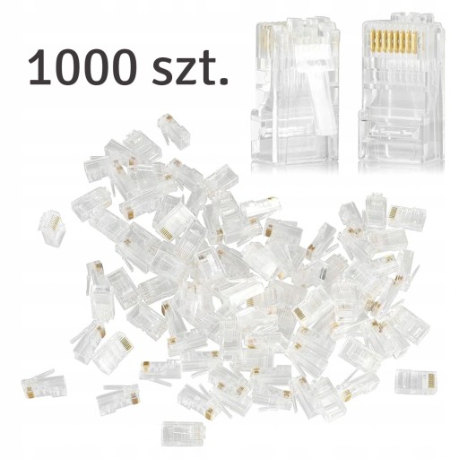 Sieťová zástrčka RJ45 (8P8C) - 20 ks