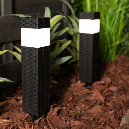 Solárna záhradná lampa LED POST Outdoor Ground Spike