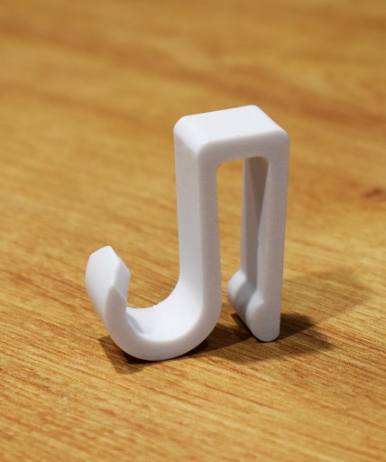 4x VEŠIAK ÚCHYKOVÝ HÁK NA RADIÁTOR BIELE RADIÁTOR profil 1x3cm NEODPADNE