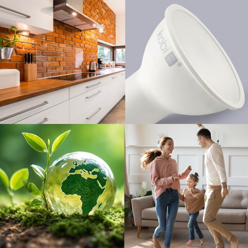 LED žiarovka GU10 7W, teplá biela, 600lm