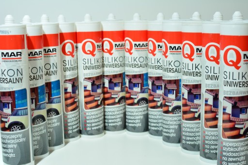 Qmar UNIVERZÁLNY silikón, bezfarebný, 300 ml
