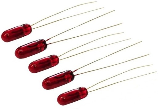 MINIATÚRNE ŽIAROVKY HODINY VZDUCHOVÉ KONTROLKY T3 12V