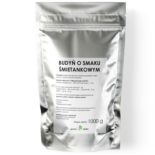 PUDDING S KRÉMOVOU príchuťou puding práškový 1kg