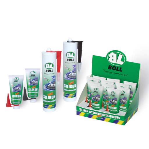 BOLL SILIKÓN VYSOKÁ TEPLOTA ČERVENÁ DO 350C 80ML BOLL