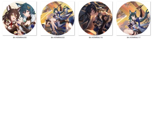 Honkai Star Rail Pins - Yukong NA VÝBER