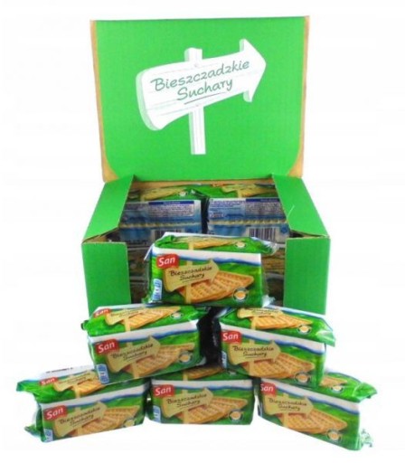 Suchary Bieszczadskie San 90g