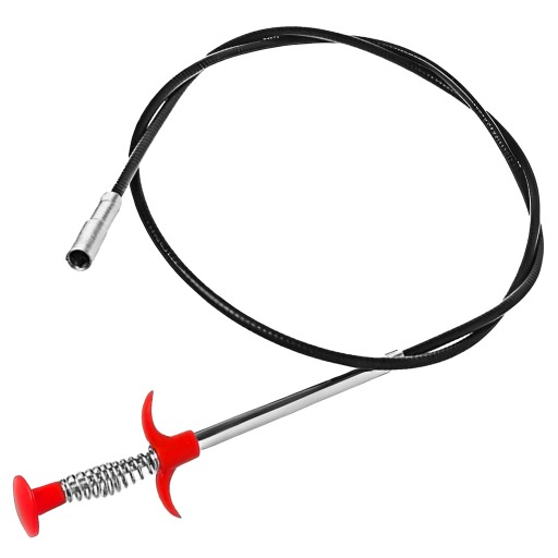PRUŽINOVÝ FLEXIBILNÝ UCHOVÁVAČ PRE SKRUTKY A ZÁCHRANY ODVODNÉHO POTRUBIA 60 cm KOV