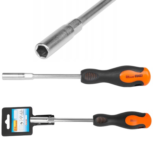 ZÁSUVKOVÝ SKRUTKOVAČ JEDNODUCHÝ SKRUTKOVAČ 8mm CR-V SOLID STRONG RICHMANN C543