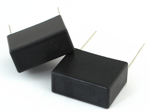 KONDENZÁTOR 2,2uF / 450V POLYPROPYLÉN MKP - OKAYA AFC - JAPONSKO - 2 KS