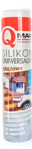 Qmar UNIVERSAL silikón hnedý 300ml