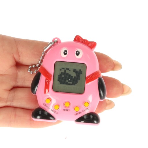 Hračka Tamagotchi, elektronická hra na zvieratká, ružová
