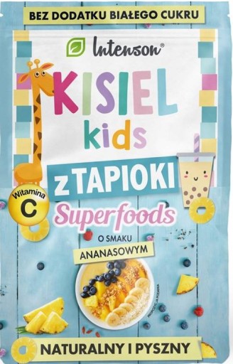 Tapiokové želé Intenson Kids s príchuťou ananásu