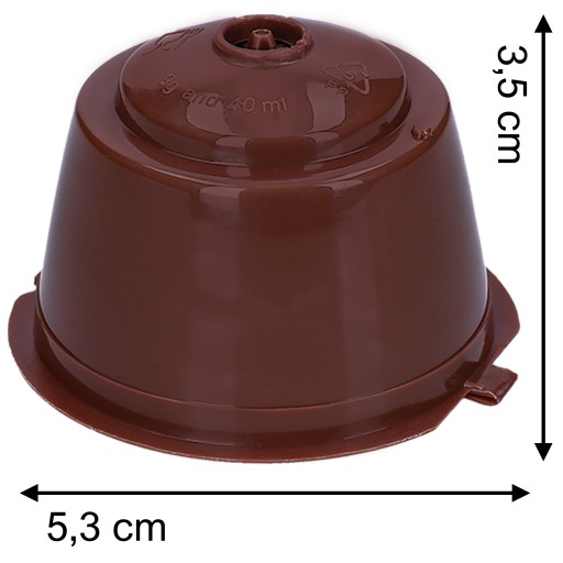 Nescafe Dolce Gusto opakovane použiteľné kapsuly 5x