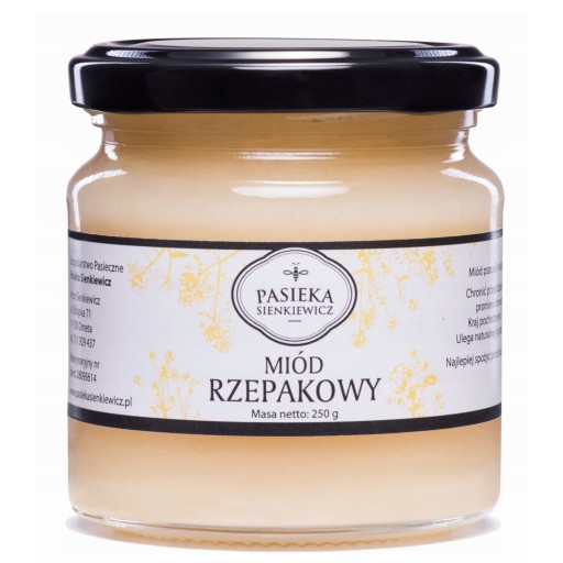Repkový med 250g REGENERUJE PRIRODZENÉ TELO