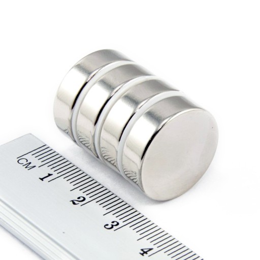 VALEC NEODYMOVÝ MAGNET 20x6 N38 SADA 2 ks