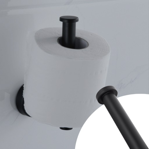 SAMOLEPIACI držiak toaletného papiera Loft WC