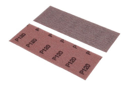 Brúsna páska na suchý zips, sieťka 70x200mm P120 1 kus NTools