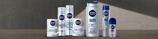 Pena na holenie NIVEA MEN Silver Protect