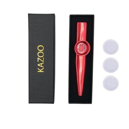 Červené Púzdro KAZOO, membrány ZDARMA, kovové