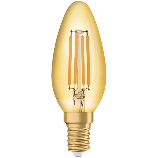 E14 LED žiarovka, 4W OSRAM Vintage Filament Candle