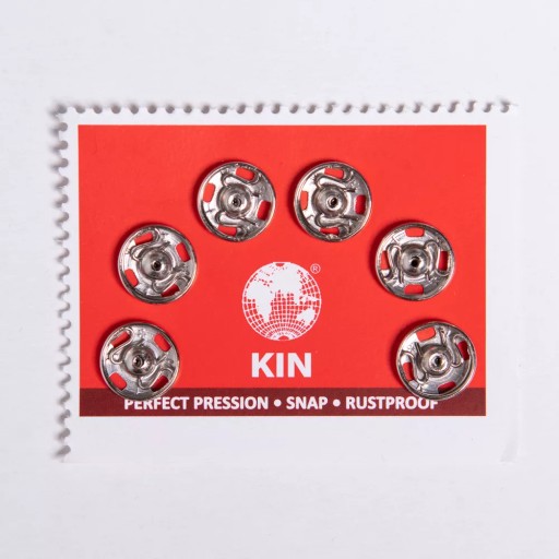 10mm kovové patentky na šitie, nikel